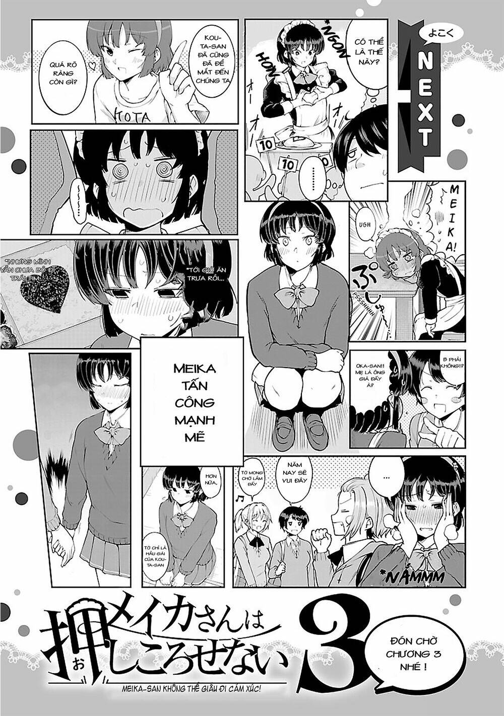 meika-san can't conceal her emotions chapter 24.1: số đặc biệt: tập ngắn về meika-san và kouta-san và lời bạt chương 2 - Trang 2