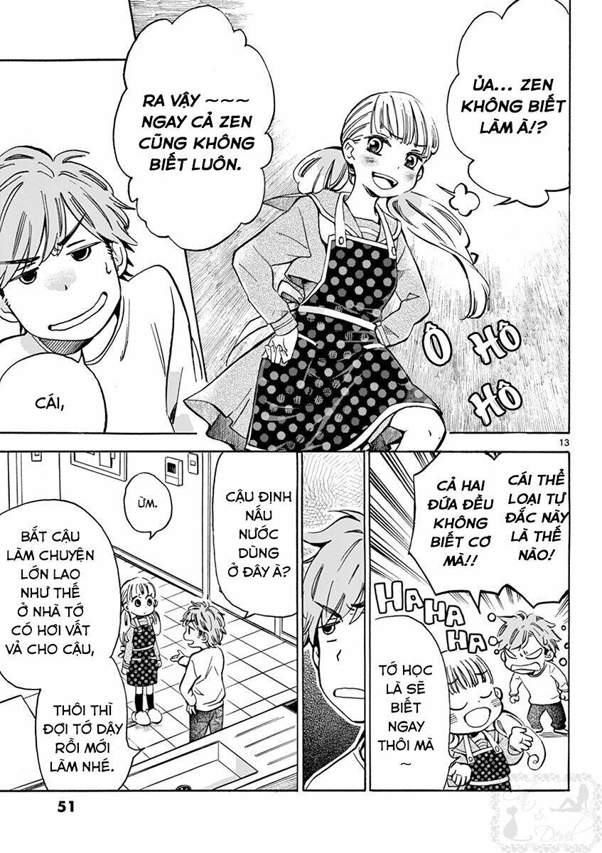 misoshiru de kanpai! chapter 2: nấu nước dùng nào! - Trang 2